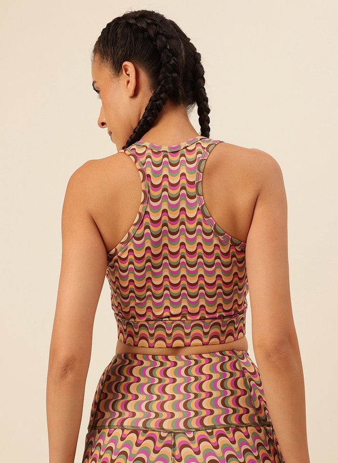 CUKOO Women Rapid-Dry Full Coverage Lightly Padded Sports Bra - Image 3